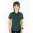 VAN MARLEE Men's Pure Cotton Half Sleeves Regular Fit Plain Solid Premium Polo Collar T-Shirt -Green