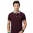 VAN MARLEE Merron Color Men's Pure Cotton Half Sleeves Regular Fit Plain Solid Premium Polo Collar T-Shirt