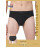 RTS Men's Brief 100% Cotton Outer Elastic (Minimum Order 7 Pcs Pack)