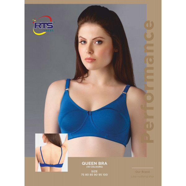 RTS  Queen Non Padded Regular Bra (Minimum Order 5 Pcs Pack)