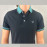 VAN MARLEE - Black Men’s Pure Cotton Half Sleeves Regular Fit Plain Solid Premium Polo Collar T-Shirt