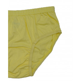Blesso-Women's Cotton Hipster Plain Panties Inner Elastic with Leg Outer Prill Elastic-Light Colors (Pack of 12) Yellow, Sandal, Light Green, Light Blue, Light Rose, Light Purple