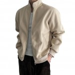PROSHARX Old Money Stand Up Collar Sweatshirt Zip-Up | Premium Comfort, Timeless & Aesthetic Style 
